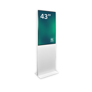 qnips Terminal Display 43″ Info-Stele TrendLine