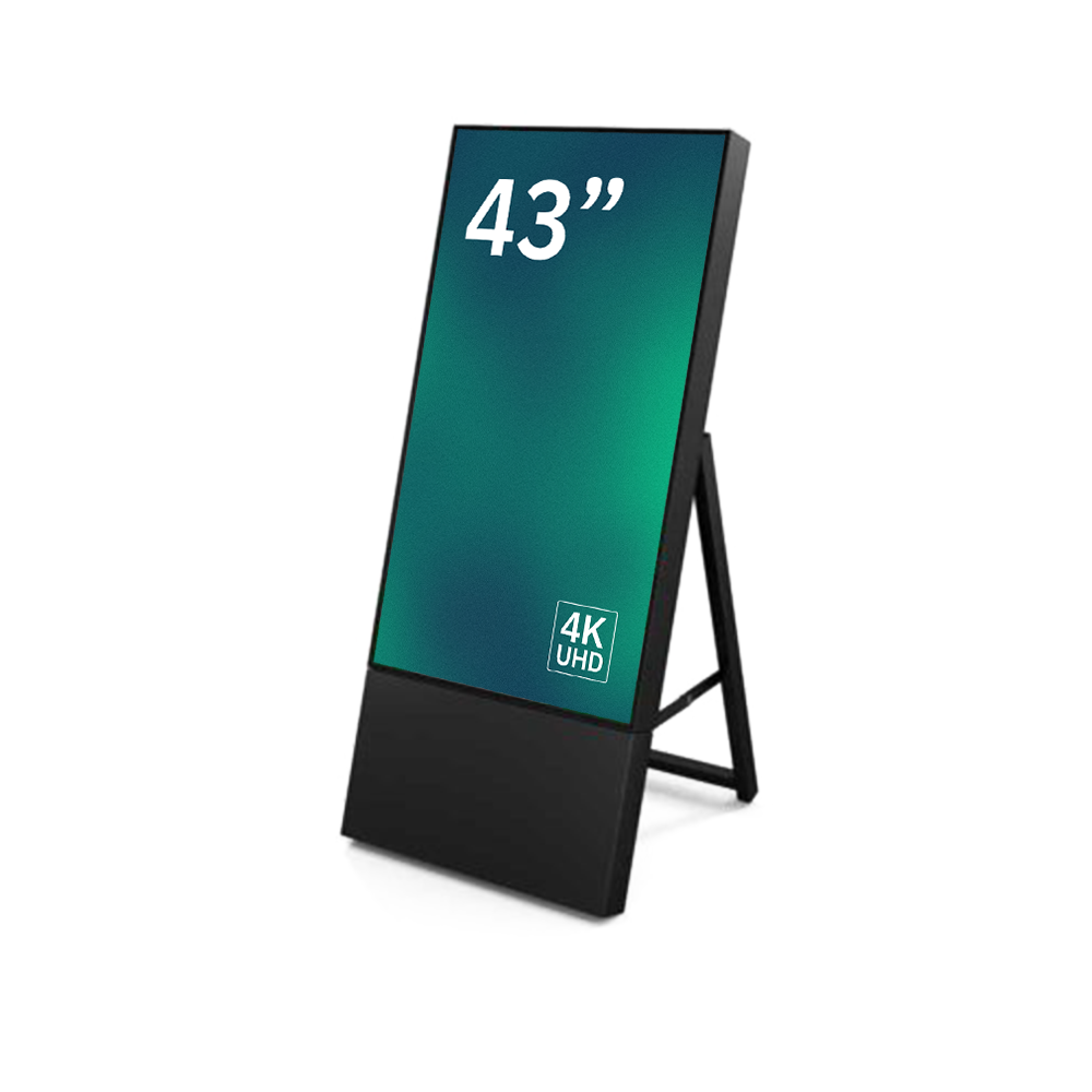 Digital Signage Kundenstopper 43_
